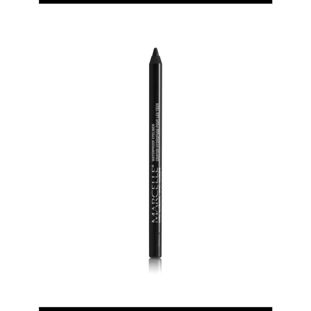 Marcelle Waterproof Eyeliner Pencil - Deep Charcoal Hypoallergenic